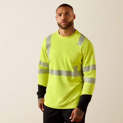 Ariat Premium FR Hi-Vis Colorblock Long Sleeve T-Shirt