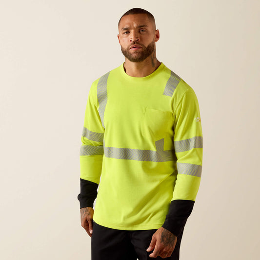 Ariat Premium FR Hi-Vis Colorblock Long Sleeve T-Shirt