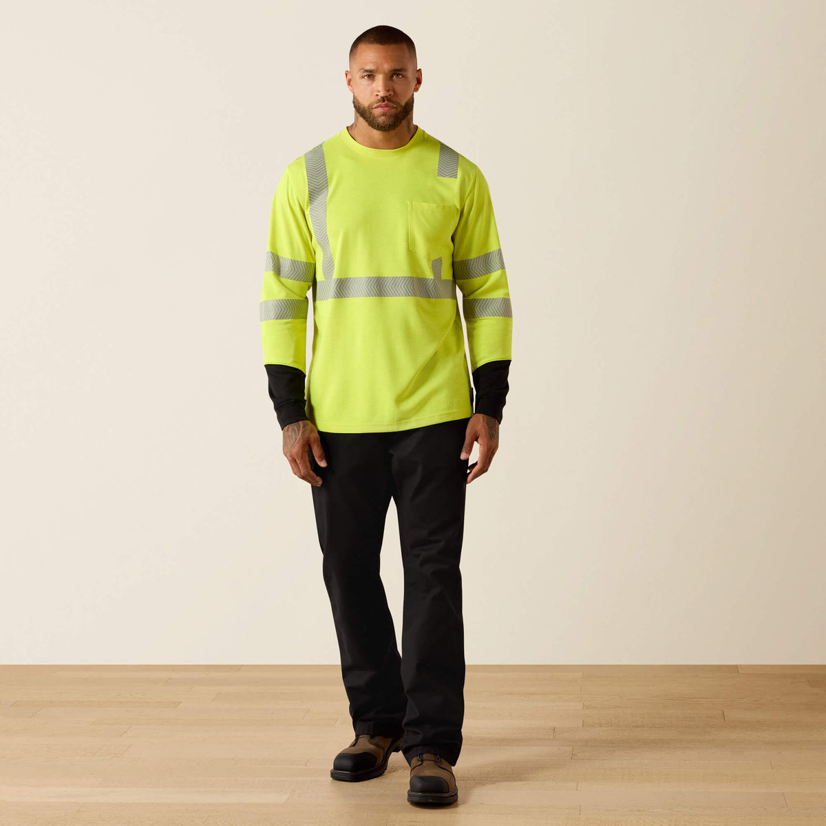 Ariat Premium FR Hi-Vis Colorblock Long Sleeve T-Shirt