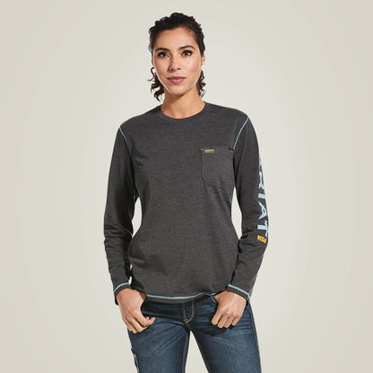 Ariat Value Rebar Workman Logo T-Shirt