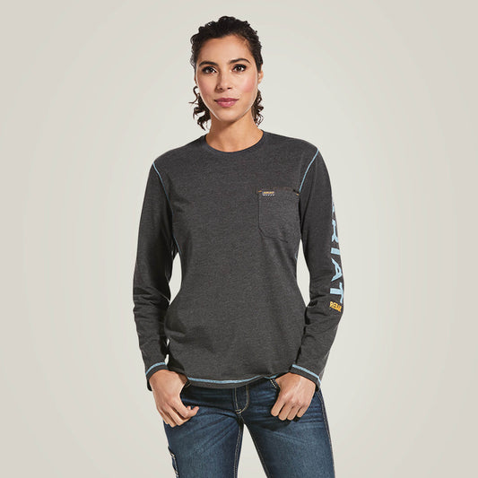 Ariat Value Rebar Workman Logo T-Shirt