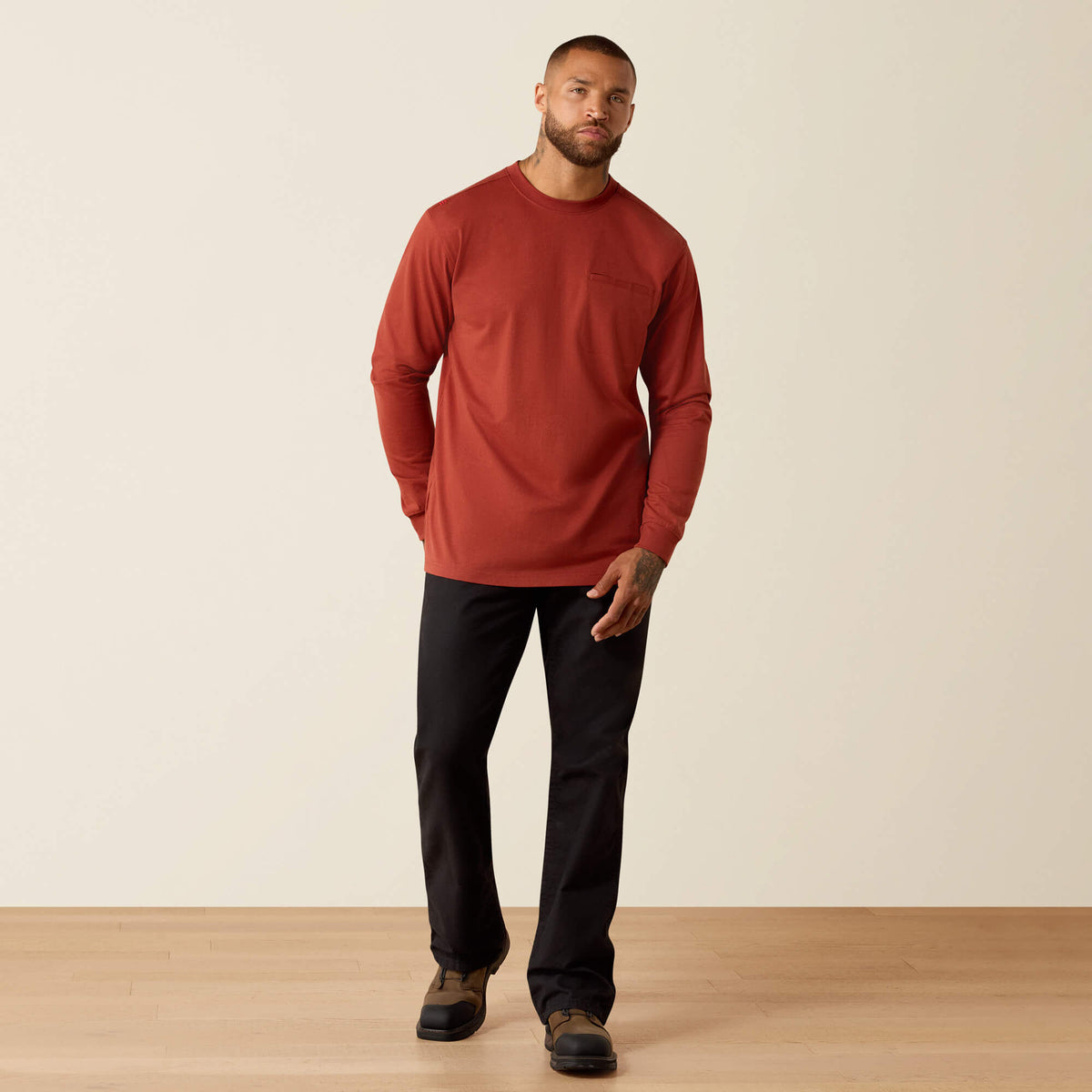 Ariat Premium FR Air Longhorn Long Sleeve T-Shirt