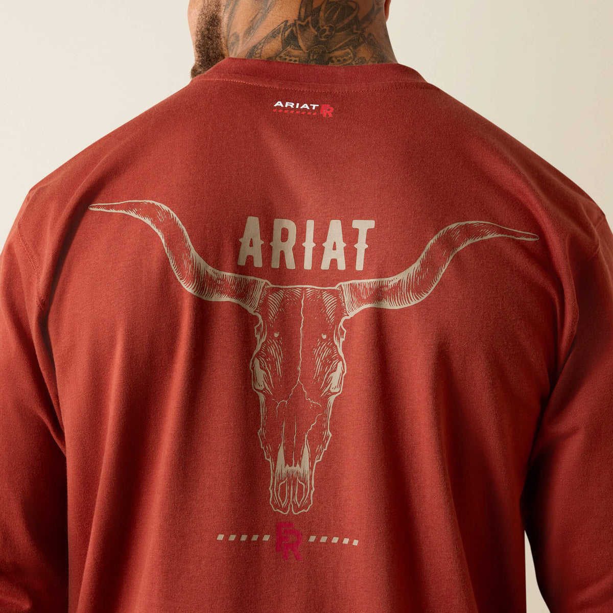 Ariat Premium FR Air Longhorn Long Sleeve T-Shirt