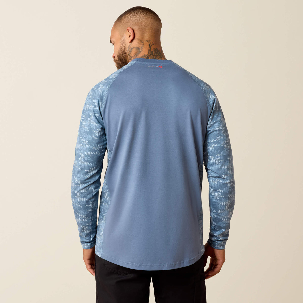 Ariat Latest FR Stretch Camo Baseball T-Shirt
