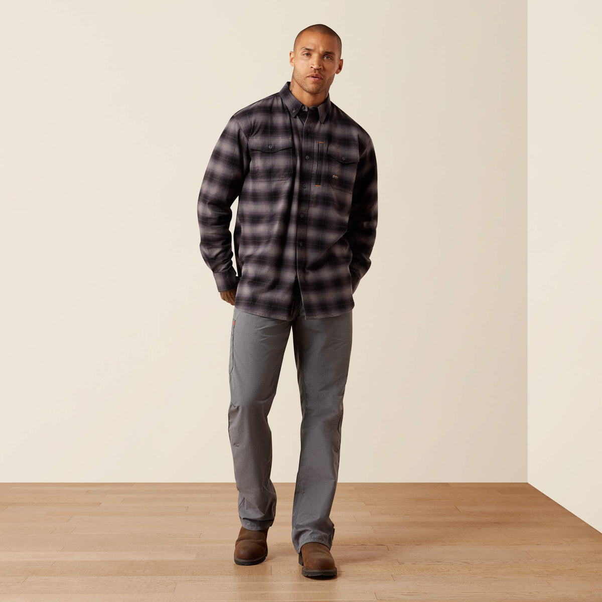 Ariat Featured Rebar Flannel DuraStretch Work Shirt