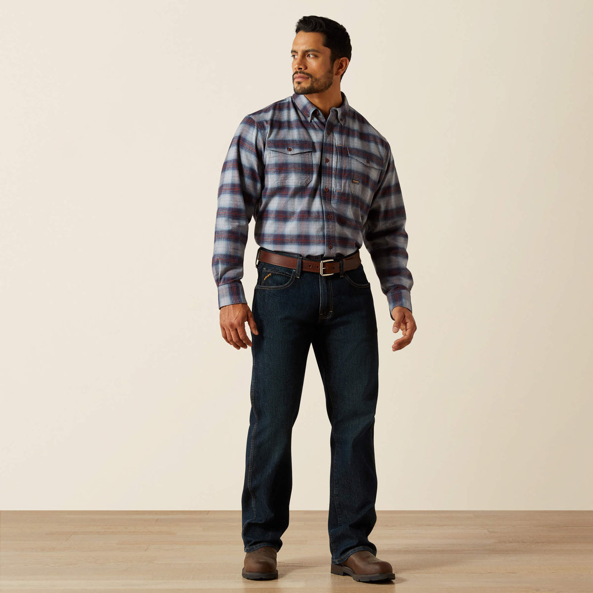 Ariat Best Price Rebar Flannel DuraStretch Work Shirt