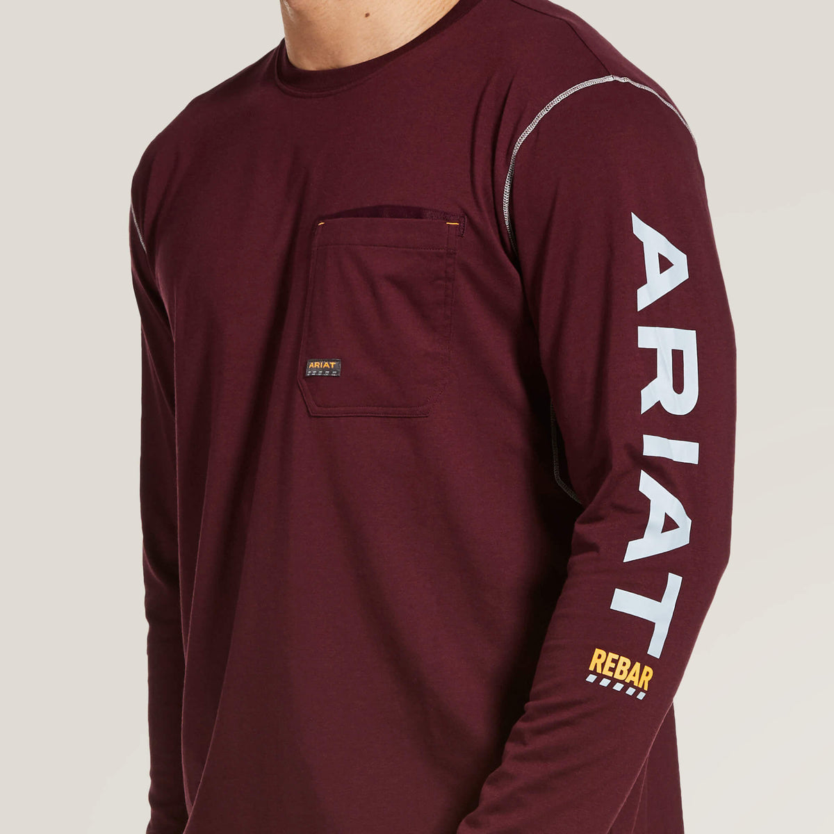 Ariat Exclusive Rebar Workman Logo T-Shirt