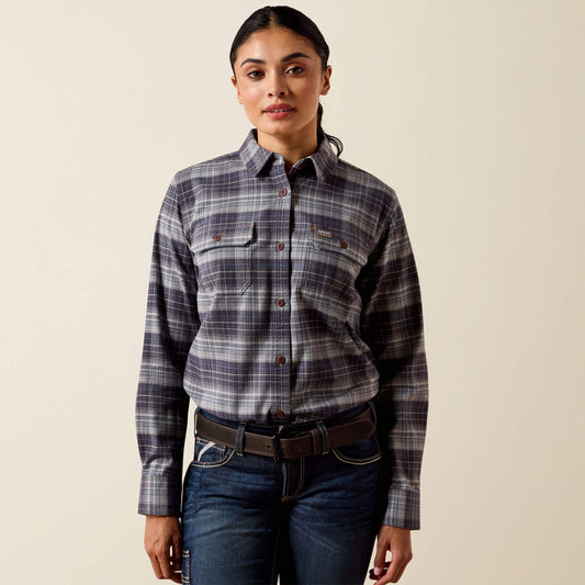 Ariat Best Price Rebar DuraStretch Flannel Tunic