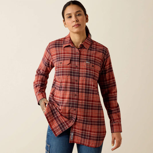 Ariat Essential Rebar DuraStretch Flannel Tunic