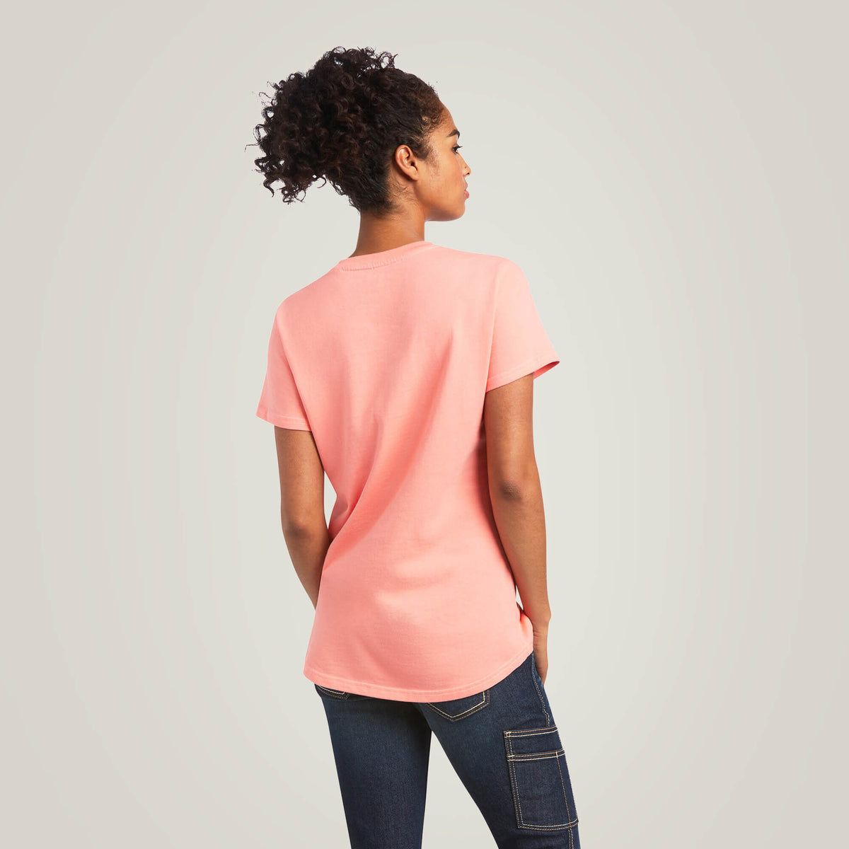 Ariat Trusted Rebar Cotton Strong V-Neck T-Shirt