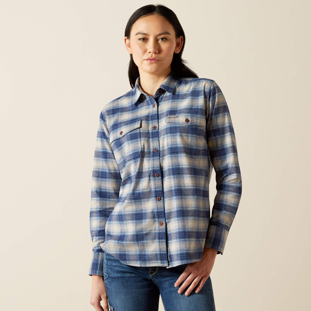 Ariat Trending Rebar Flannel DuraStretch Work Shirt