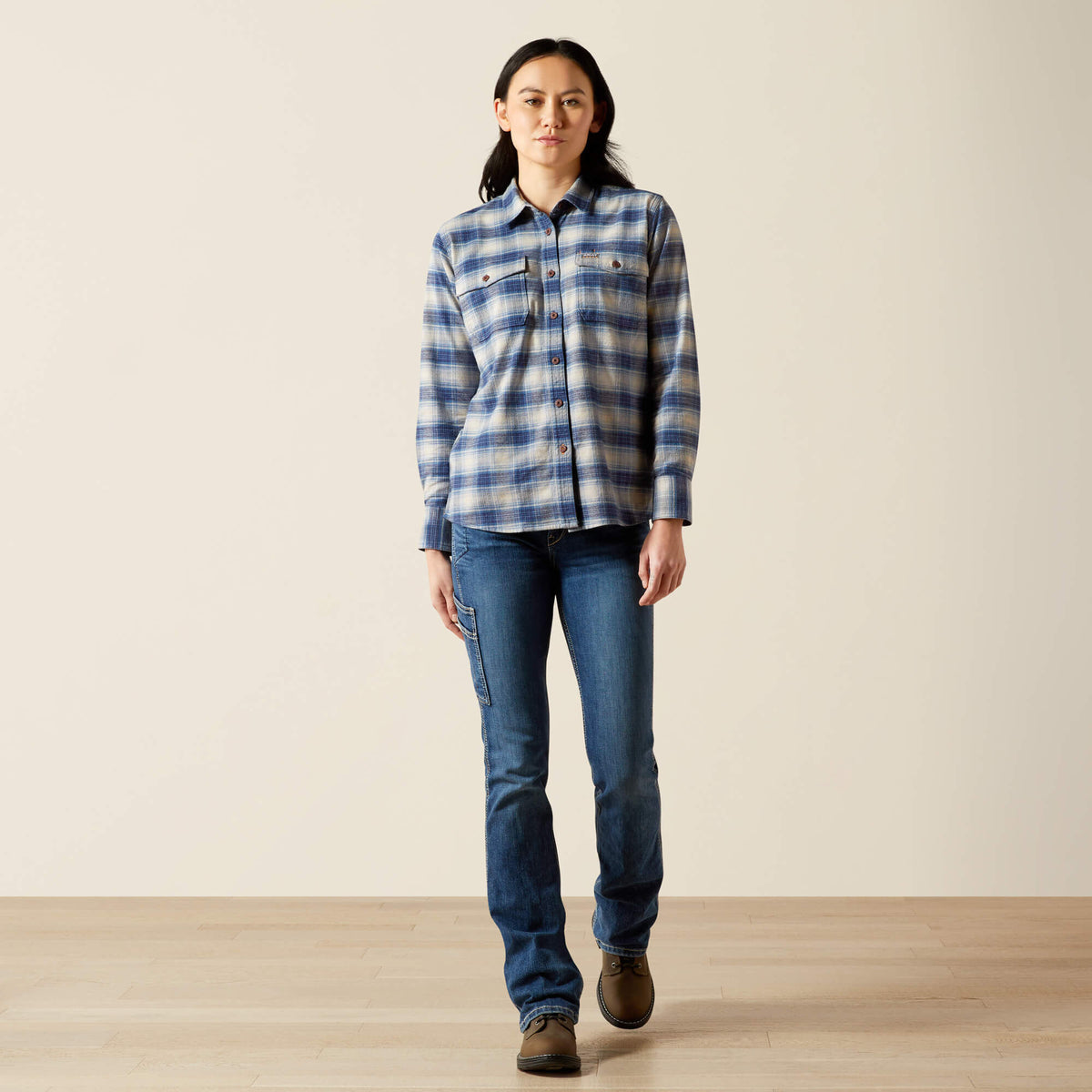 Ariat Trending Rebar Flannel DuraStretch Work Shirt