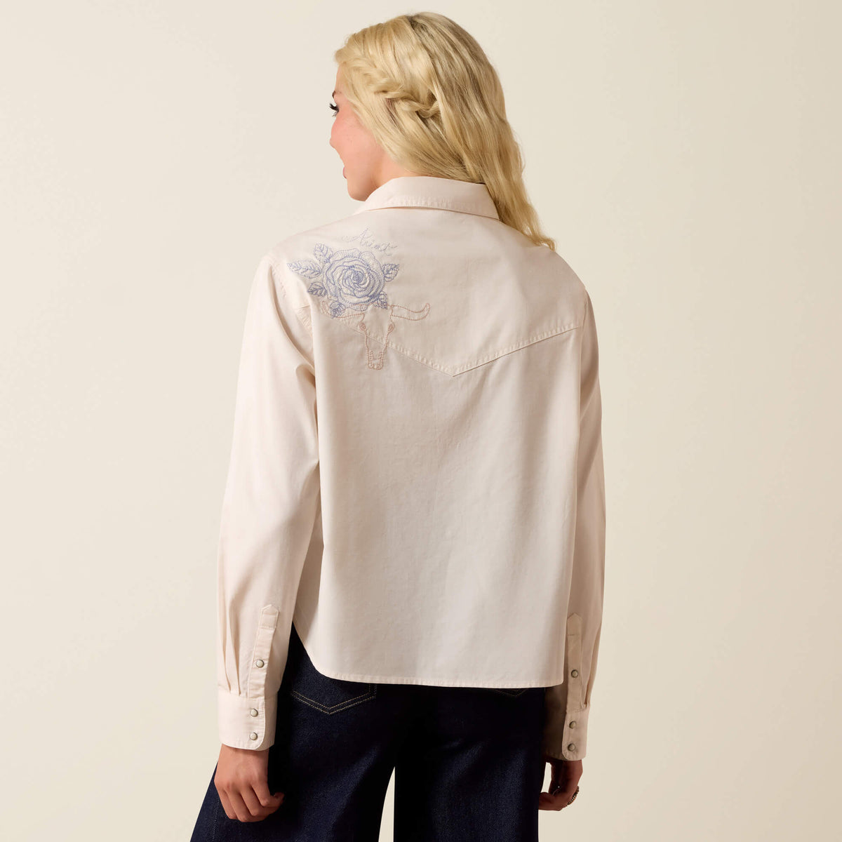 Ariat Featured Ashville Embroidered Snap Shirt