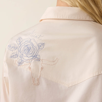 Ariat Featured Ashville Embroidered Snap Shirt