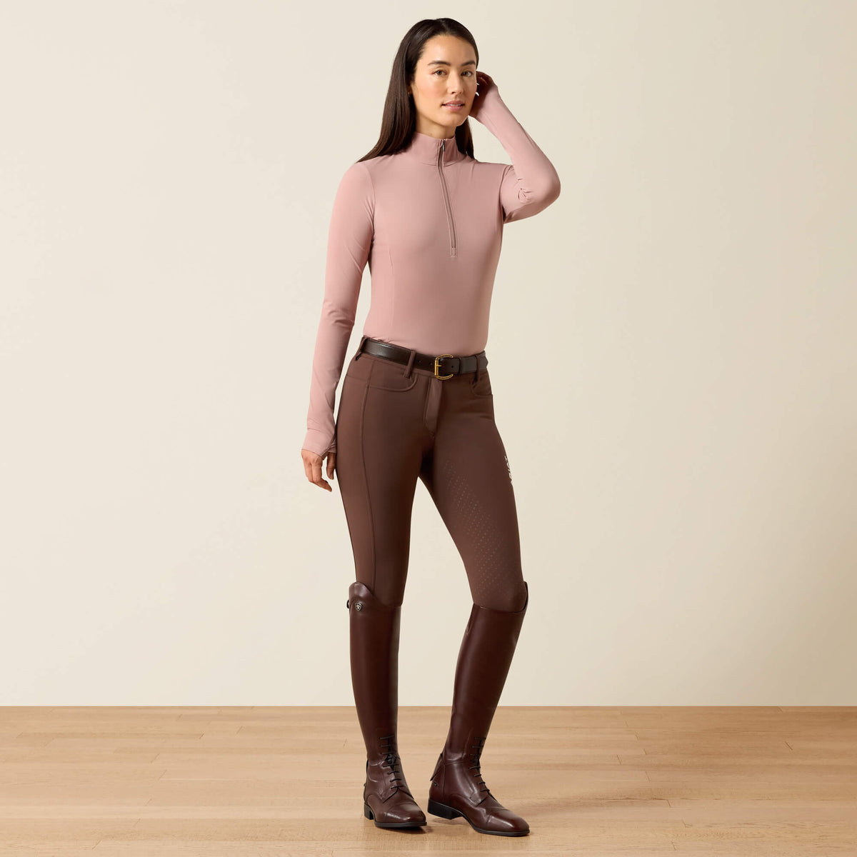 Ariat Recommended SolVeil 1/2 Zip Baselayer