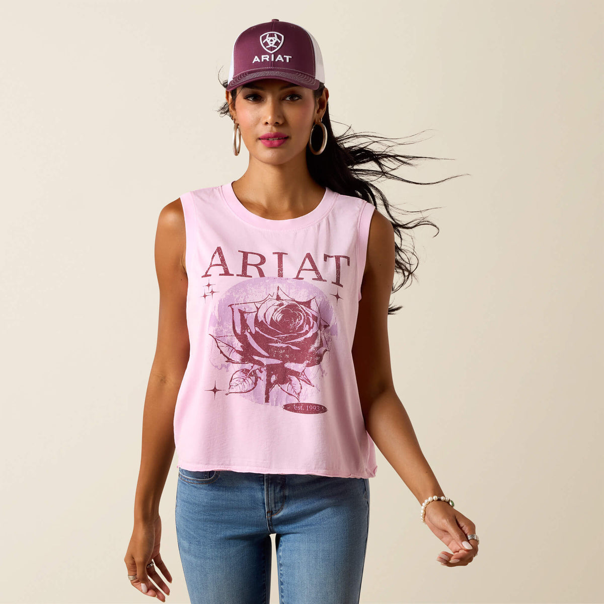 Ariat Trending Canyon Rose Tank