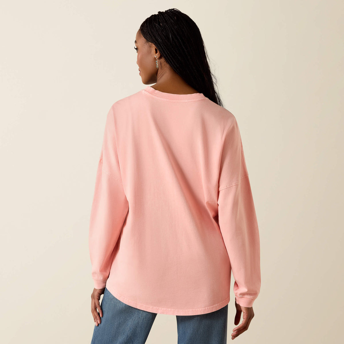 Ariat Customer Favorite Canvas Oversized Long Sleeve T-Shirt