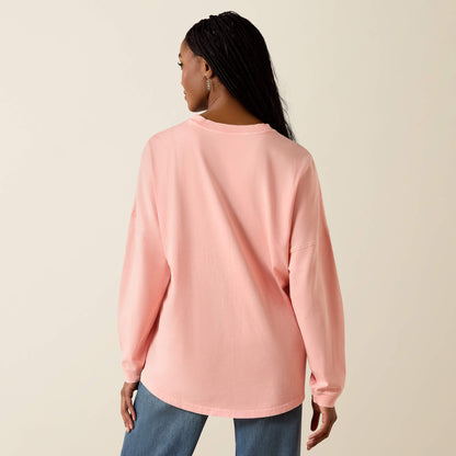 Ariat Customer Favorite Canvas Oversized Long Sleeve T-Shirt