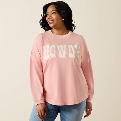Ariat Customer Favorite Canvas Oversized Long Sleeve T-Shirt