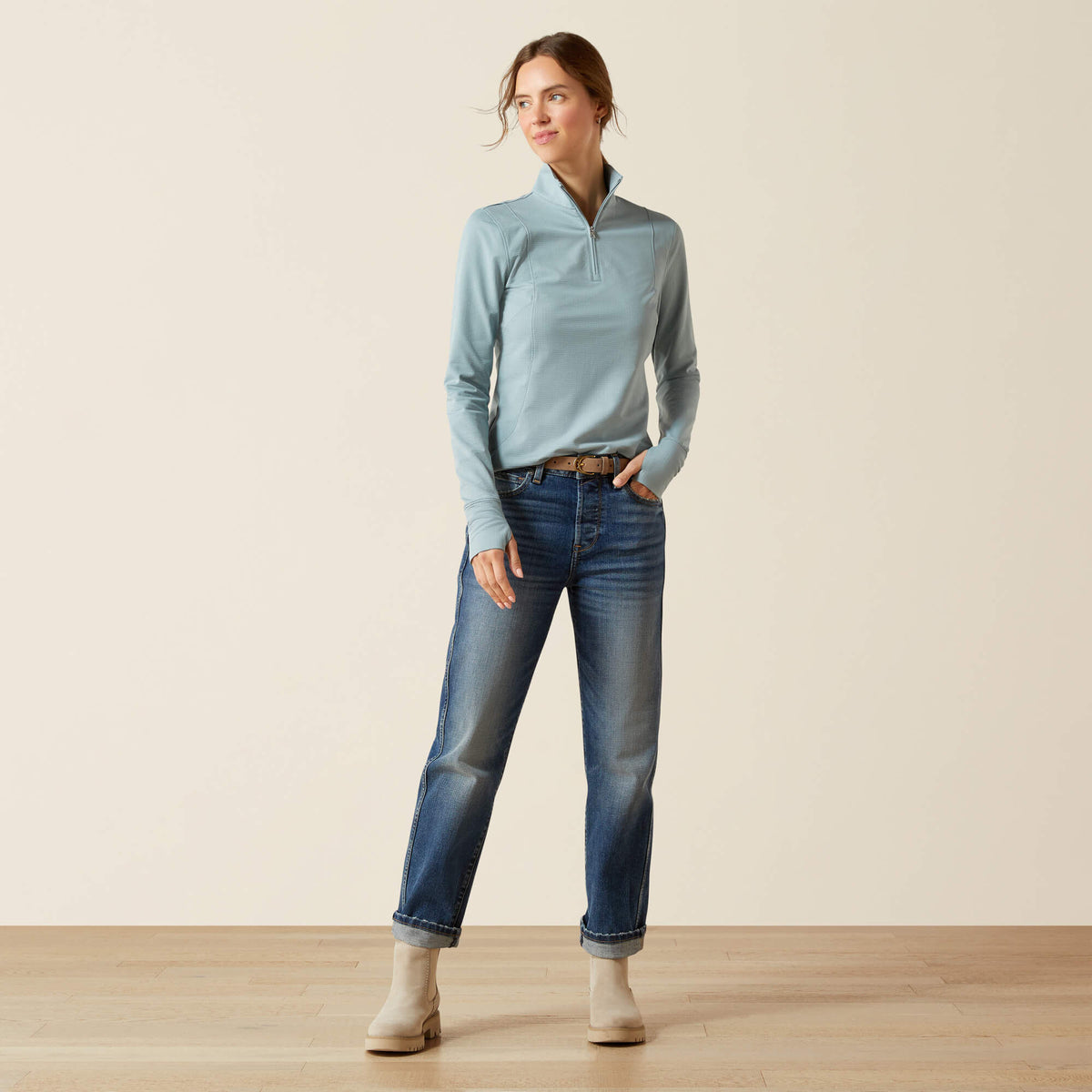 Ariat Smart Buy Gridwork 2.0 1/4 Zip Baselayer