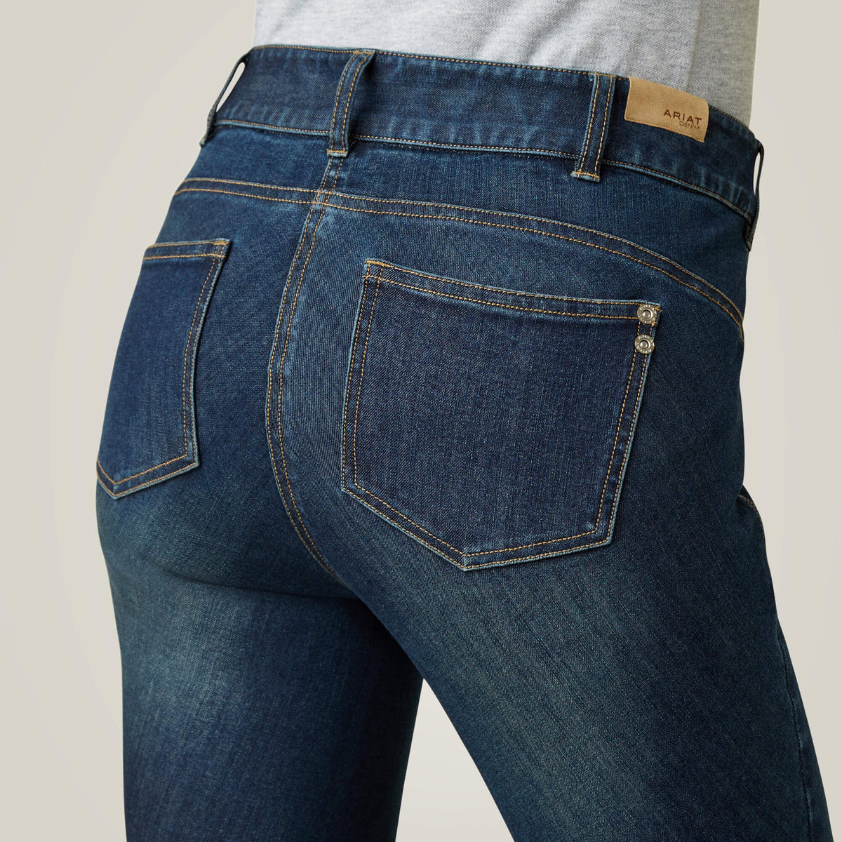 Ariat Premium Halo Denim Knee Patch Breech