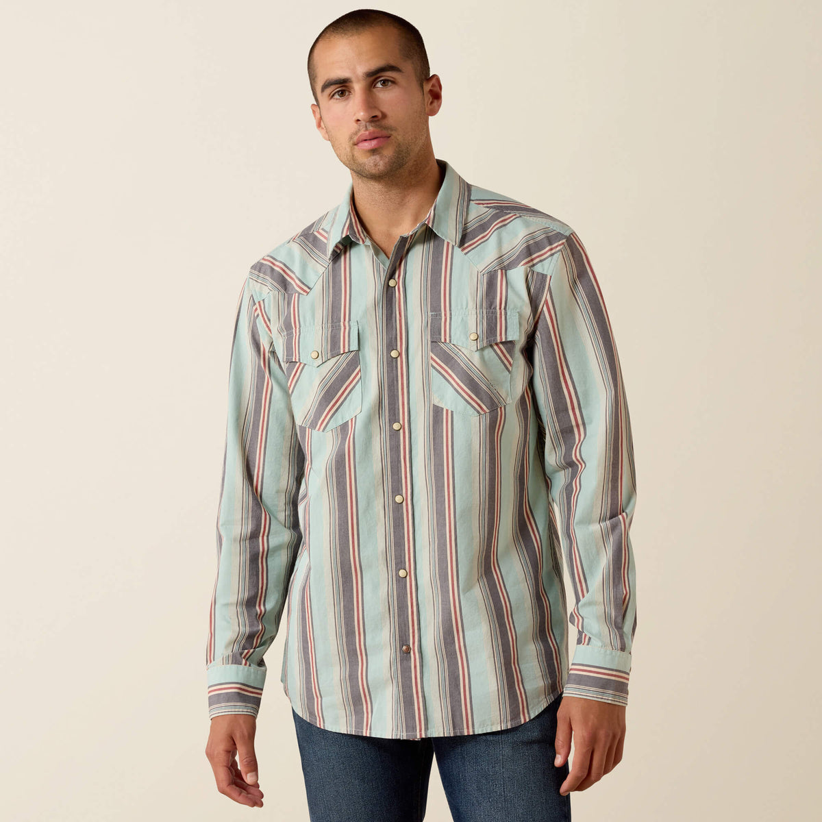 Ariat Great Value Retro Hesperus Fitted Snap Shirt