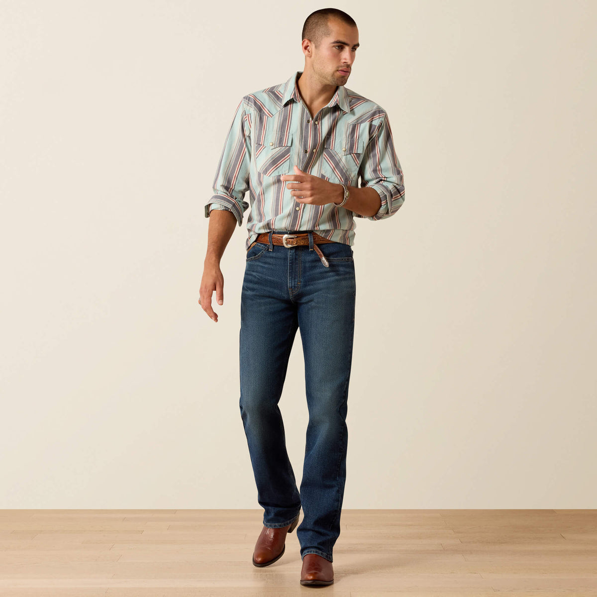 Ariat Great Value Retro Hesperus Fitted Snap Shirt