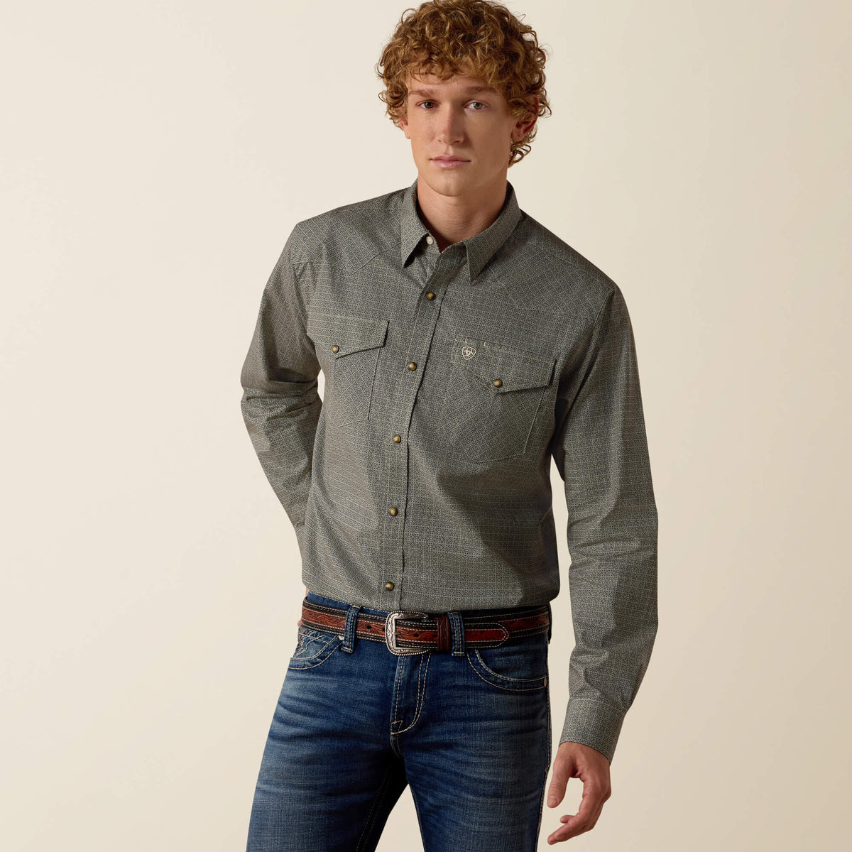 Ariat Discount Floyd Fitted Snap Shirt