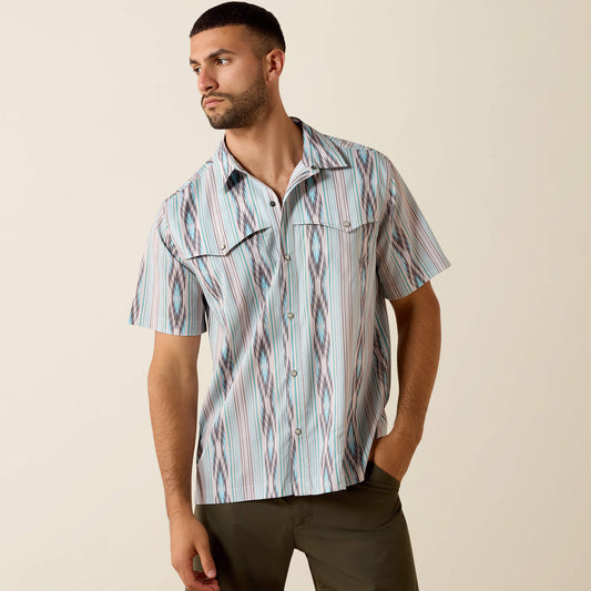 Ariat Essential Printed VentTEK Western Yoke Classic Fit Snap Shirt