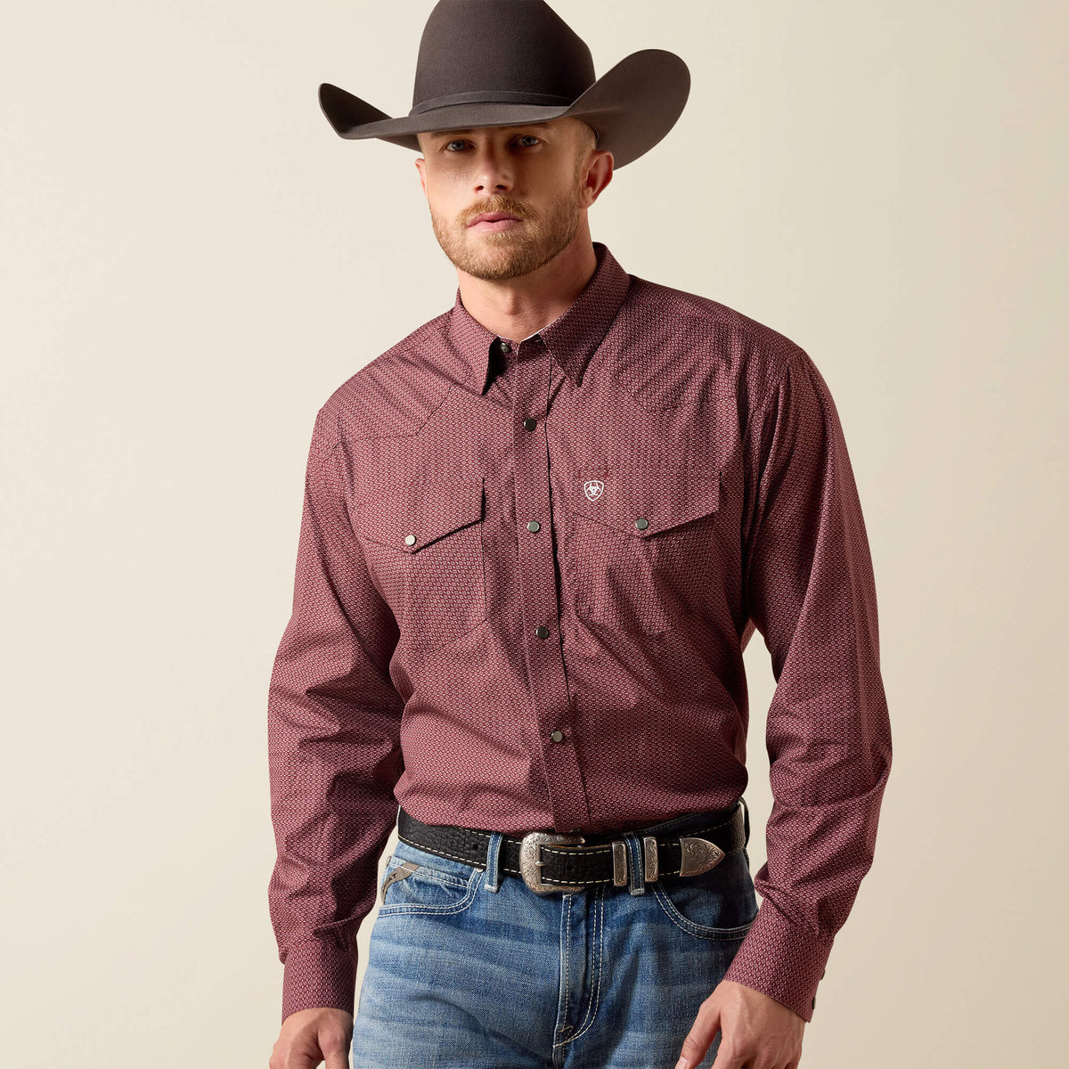 Ariat Value Wrinkle Free Dion Classic Fit Snap Shirt
