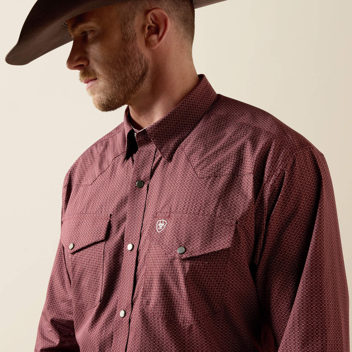 Ariat Value Wrinkle Free Dion Classic Fit Snap Shirt