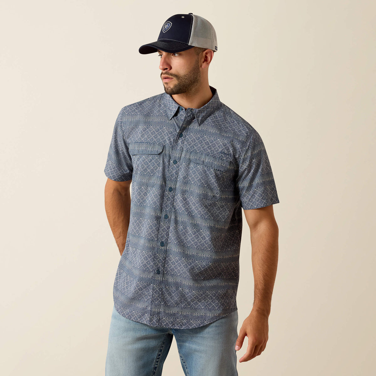 Ariat Latest Printed VentTEK Outbound Fitted Shirt