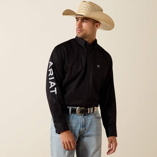 Ariat Hot Sale Team Logo Lightweight Twill Classic Fit Shirt