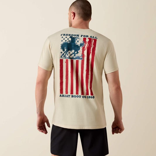 Ariat Great Value Ariat Split Freedom Painted Classic Fit T-Shirt